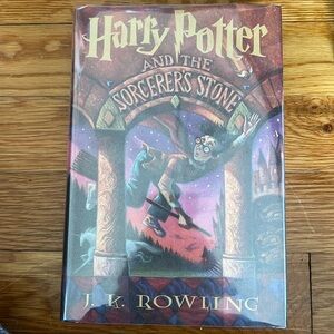 Harry Potter and the Sorcerer’s Stone… first book club edition